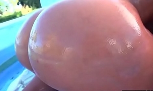 Deep Anal Hard Coition With Chubby Round Fundamentally Oiled On every side Girl (Kelsi Monroe) vid-19