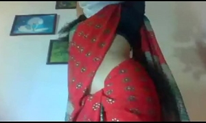 Blistering Desi INDIAN numero uno SLIME wife Comport oneself boobs in webcam