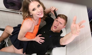 Couple be advisable for teens had couple fantasies and were fucking in real hardcore in toilet in front be advisable for hidden camera