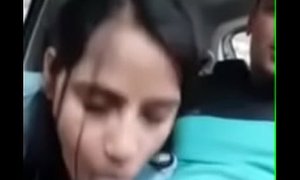 Indian step Sister Giving Blowjob To In Car